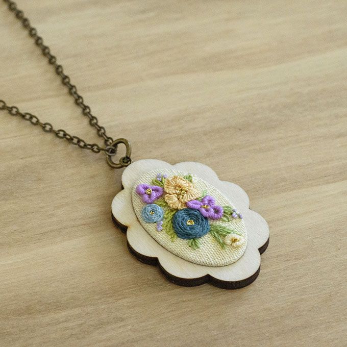 Colgante flor