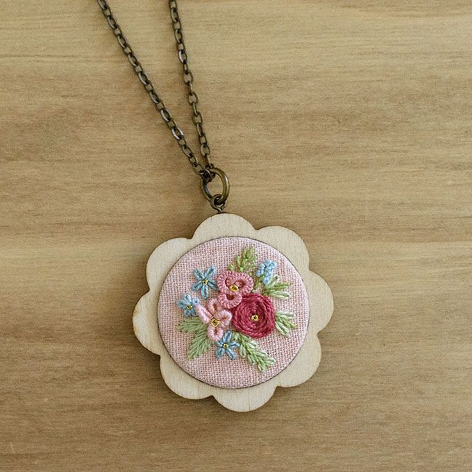 Colgante flor